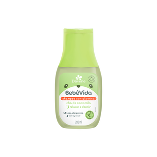 Bebê Vida Shampoo Chá de Camomila 200ml Davene