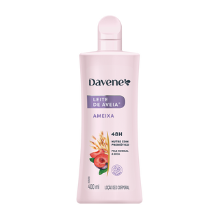 A Loção Corporal Leite de Aveia Ameixa 400ML Davene