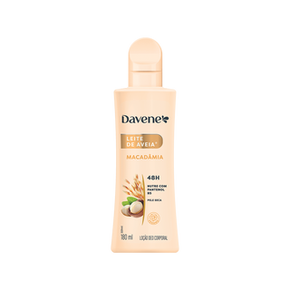A Loção Corporal Leite de Aveia Macadâmia 180ML Davene
