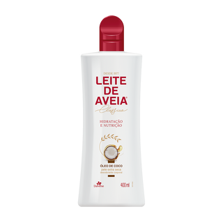 A Loção Corporal Leite de Aveia Óleo de Coco 400ML Davene