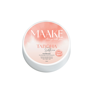 TABOHA AFRICA Manteiga de Karité Pura com Óleo de Cenoura 200ml MAAKE