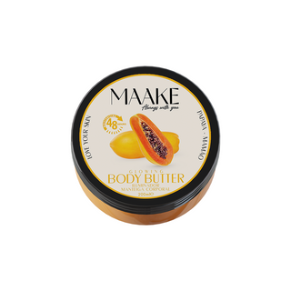 Manteiga Corporal Com Extracto de Mamão 200ml MAAKE