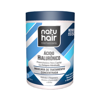 Creme de Tratamento Intensivo - Ácido Hialurônico 1kg Natuhair