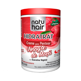 Creme Para Pentear Vinagre de Maçã 1Kg Natuhair