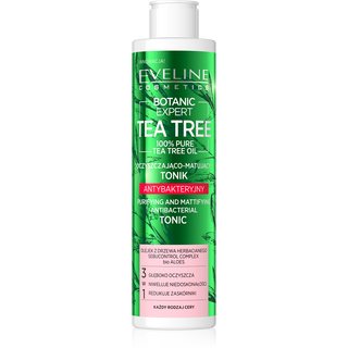 Botanic Expert Tea Tree Tónico Antibacteriano Purificante e Matificante 225ML Eveline