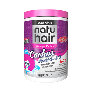 Cachos É Tudo de Bom Creme para Pentear 1kg Natuhair