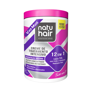 Creme de Tratamento Intensivo - 12 em 1 1kg Natuhair